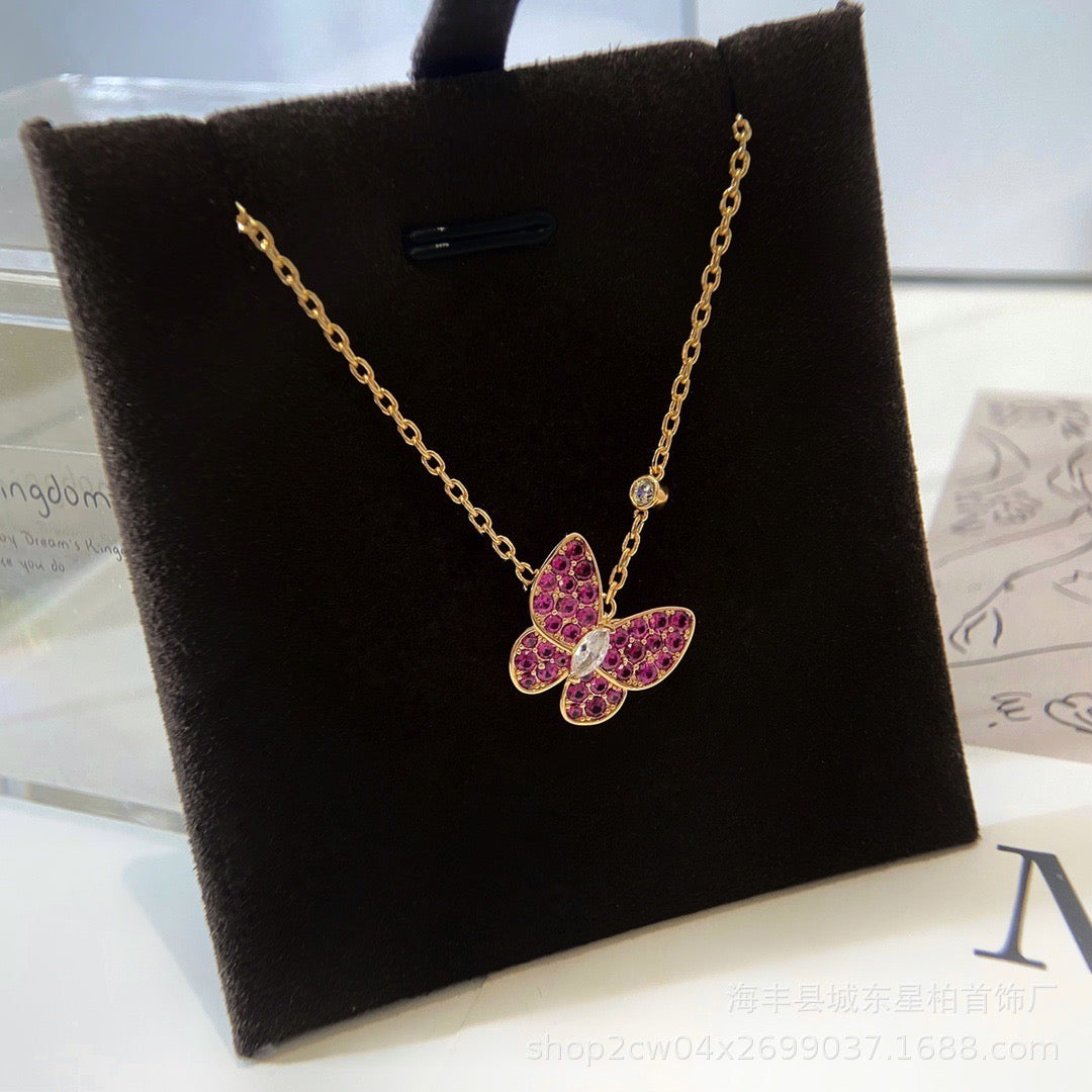 925 Silver Butterfly Necklace