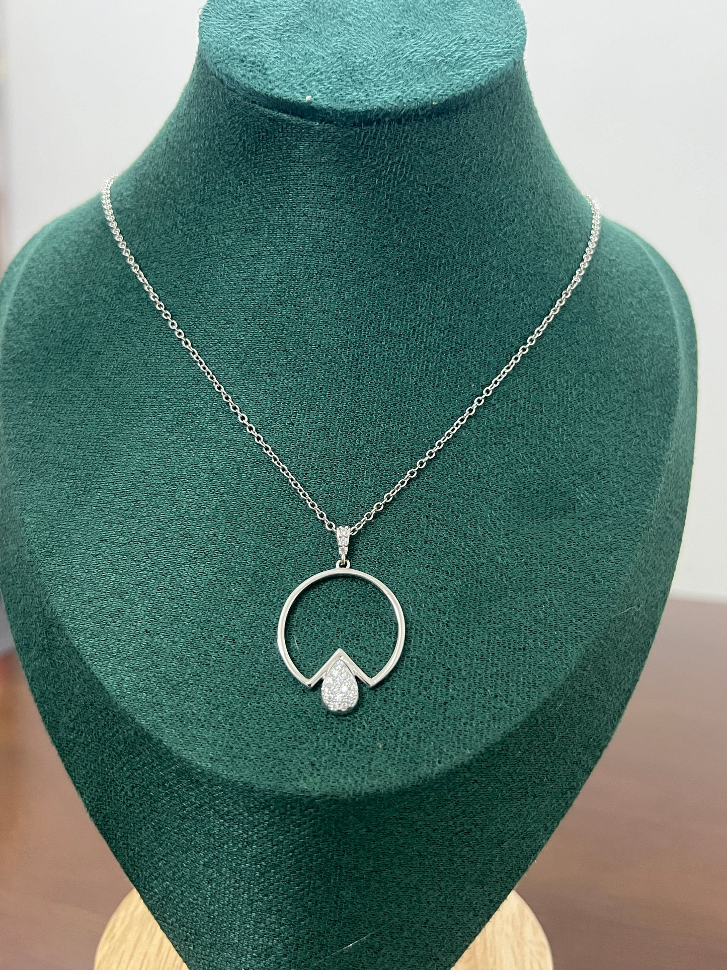 925 Silver Simple European and American Necklace