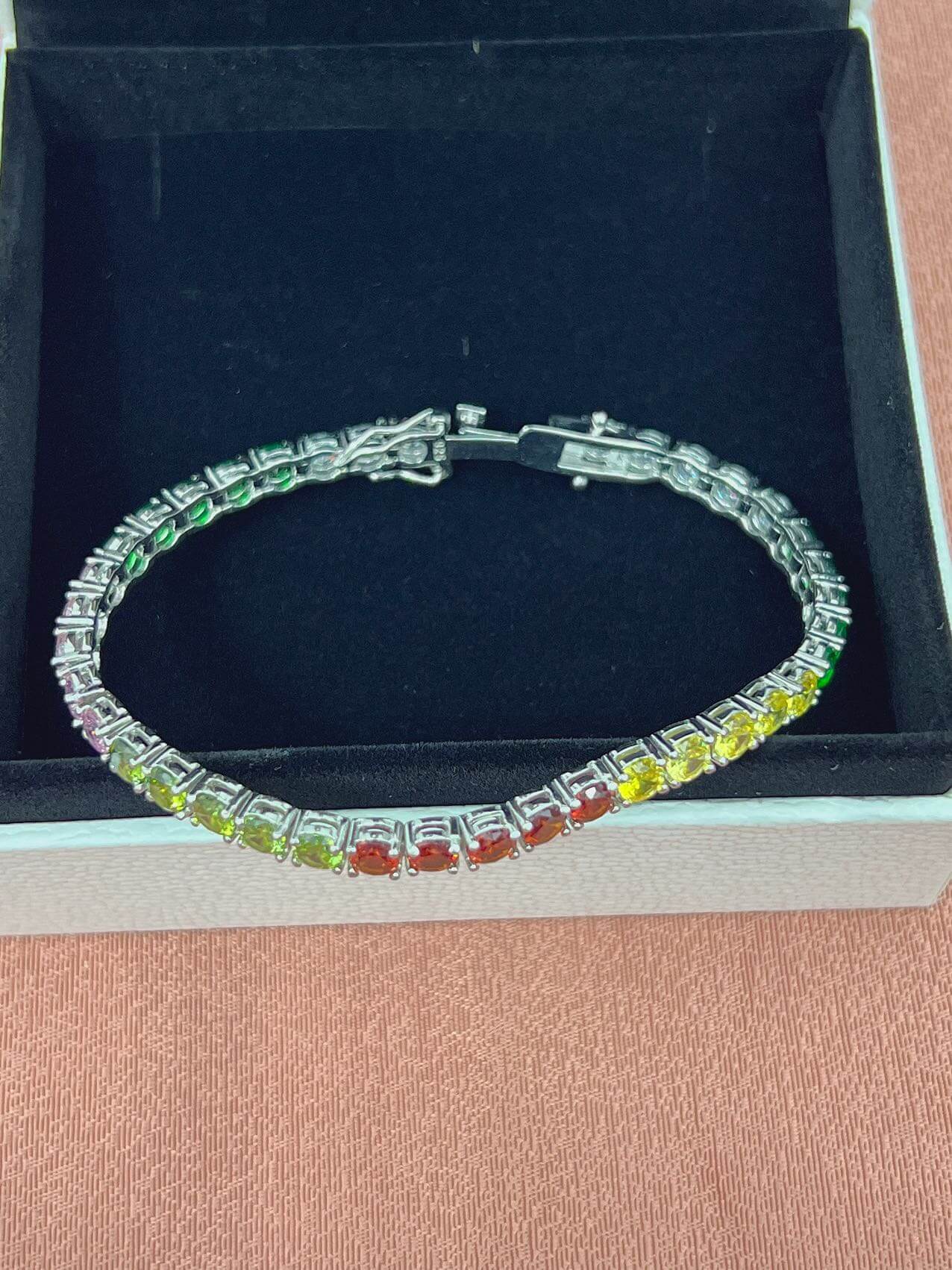 925 Silver Tennis Bracelet