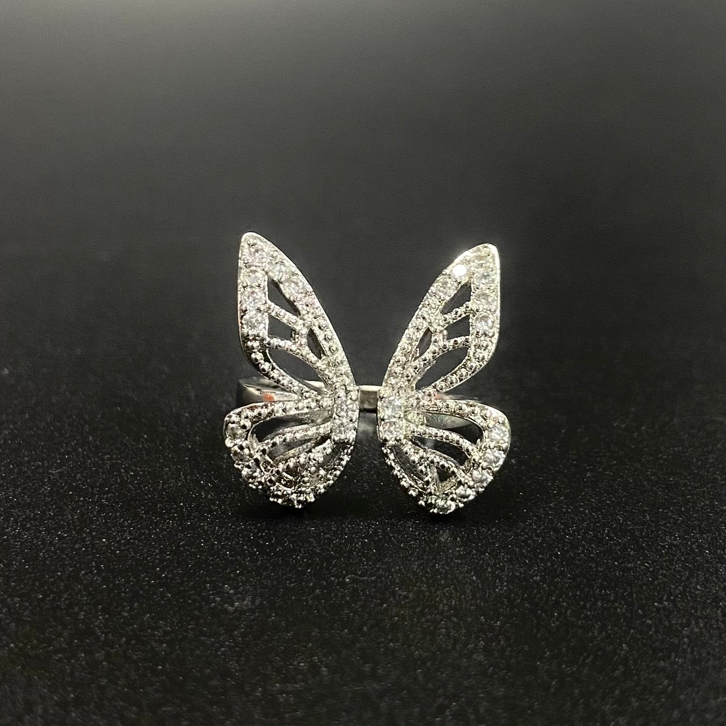 s925 silver butterfly illusion set