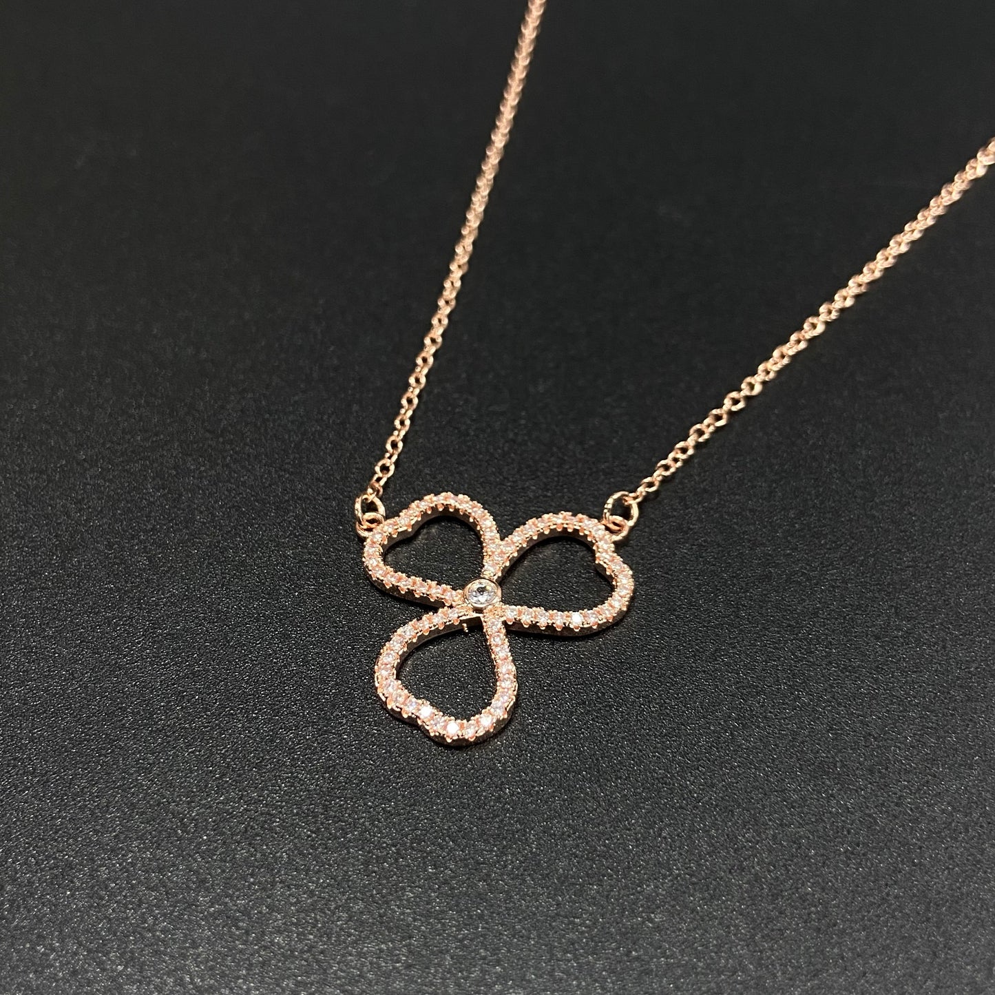 s925 Silver Lucky Clover Set of 3