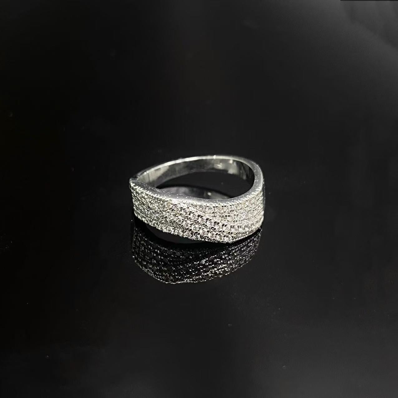 s925 silver niche design ring