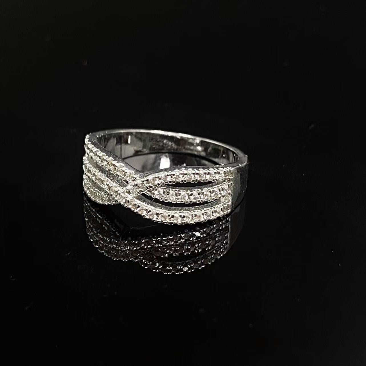 s925 Silver Skeleton Ring