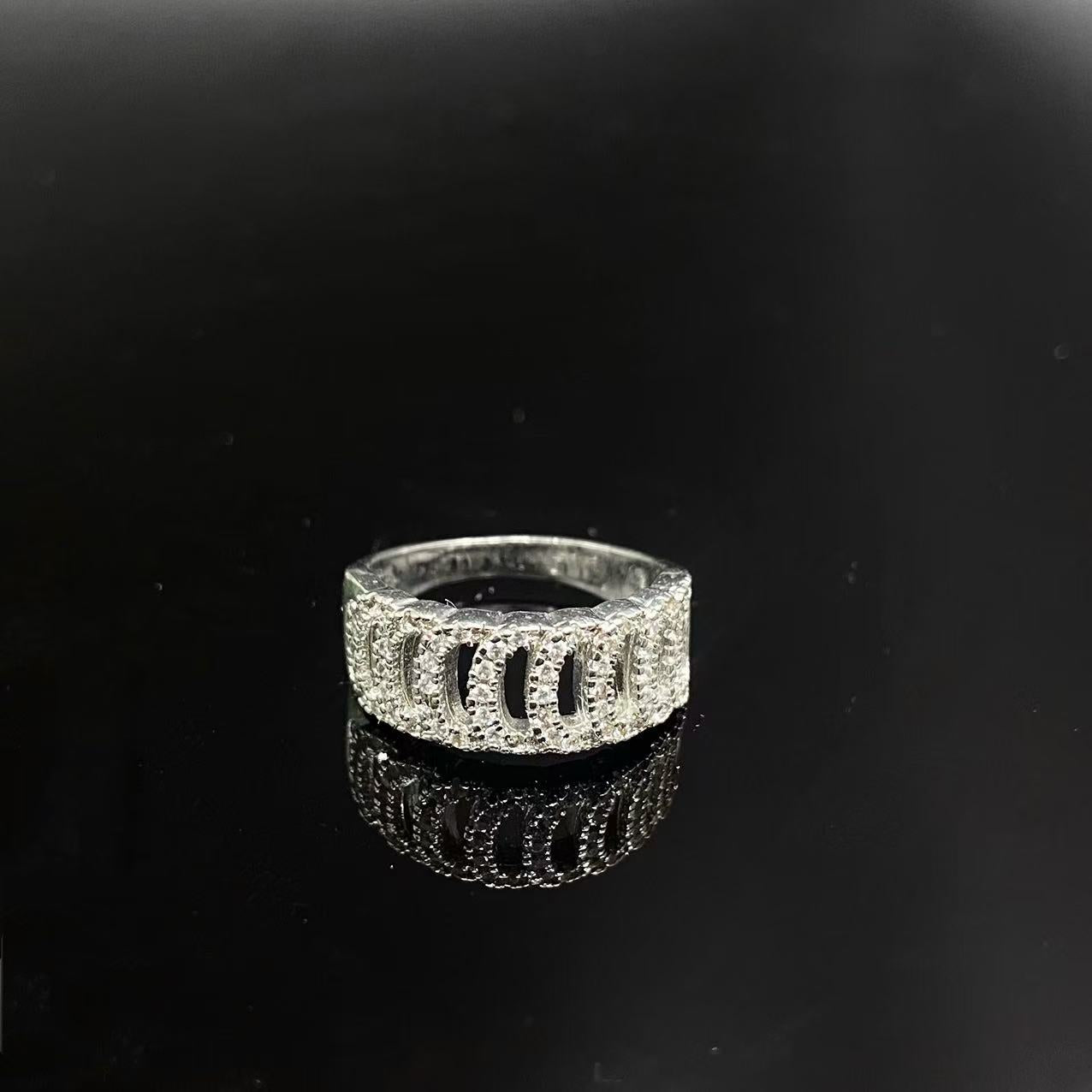 s925 Silver Skeleton Ring